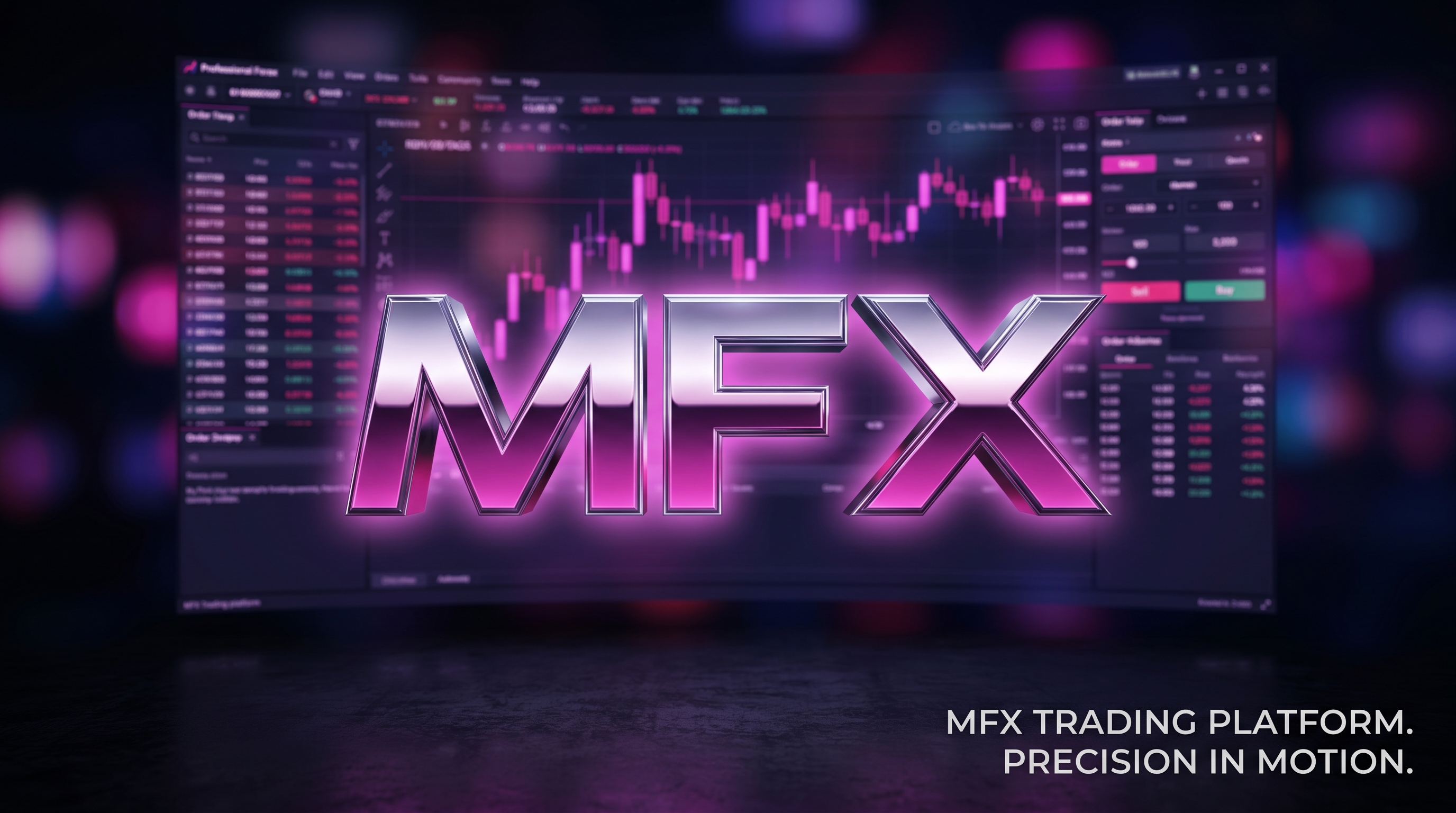 MFX proprietary trading platform interface